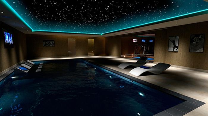 Entertainment Room With Pool Ideas