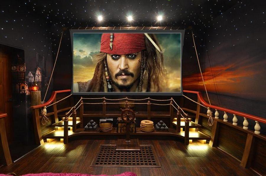 Pirates of Carribean Inspired Home Theatre