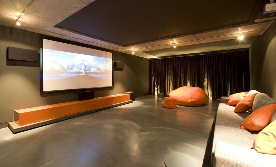 Stunning Modern Home Theater