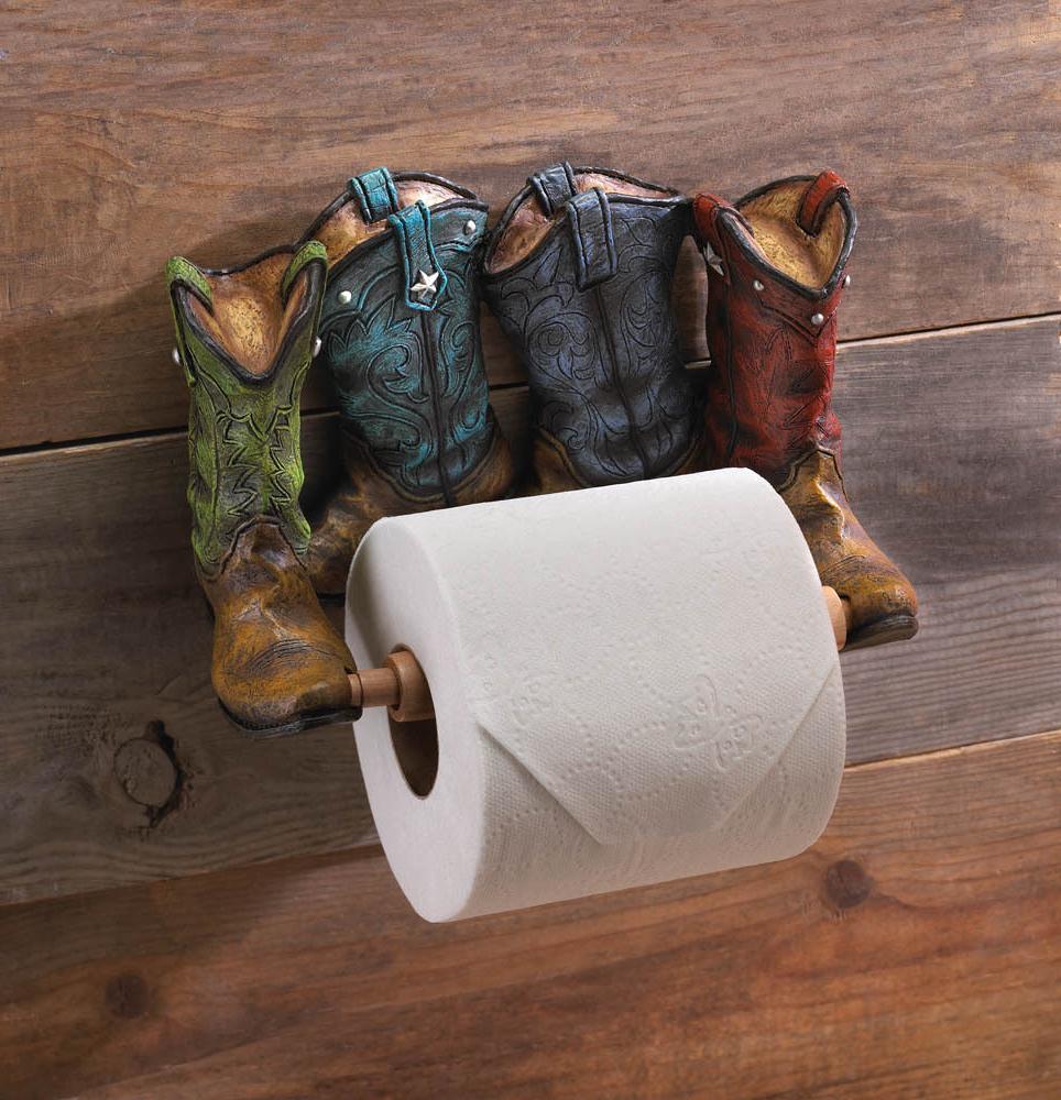 Turn Old Shoe Into Toilet Paper Holder