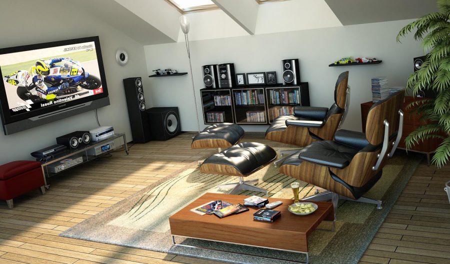 Ultra Modern Media Room Design Ideas