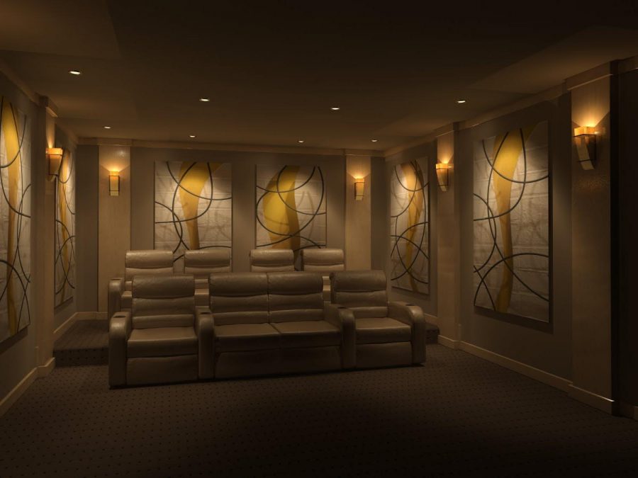 Unique Home Theater Design