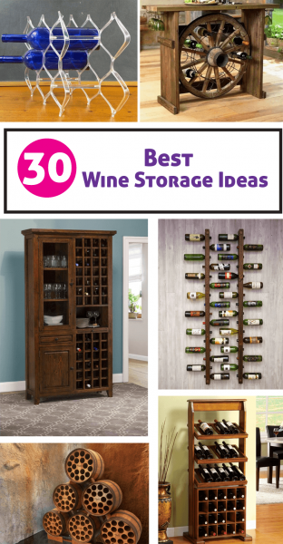 30 Creative and Unique Wine Storage Ideas For Your Home - InteriorSherpa