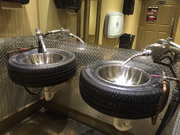 man cave bathroom sinks