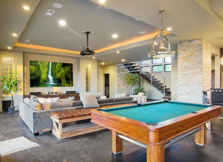Tranquility and light Ideas For Man Cave