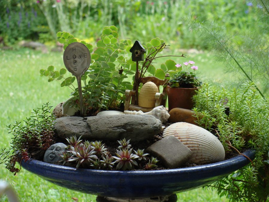 diy cheap miniature fairy garden ideas