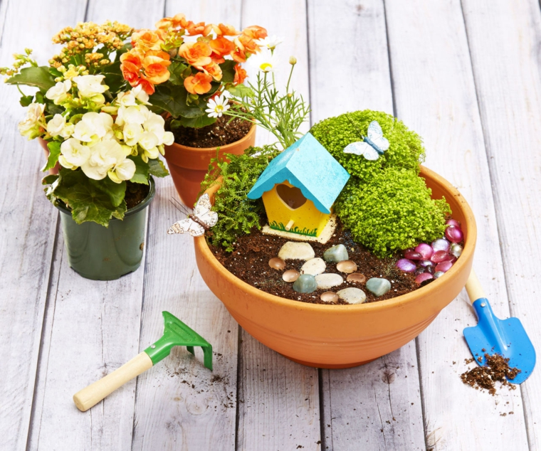 diy miniature fairy garden ideas at home