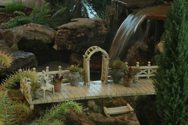 fairy garden bridge