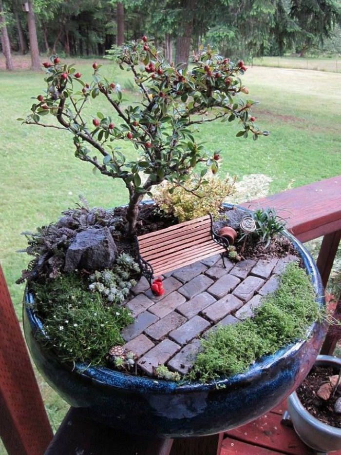 fairy garden flower pot