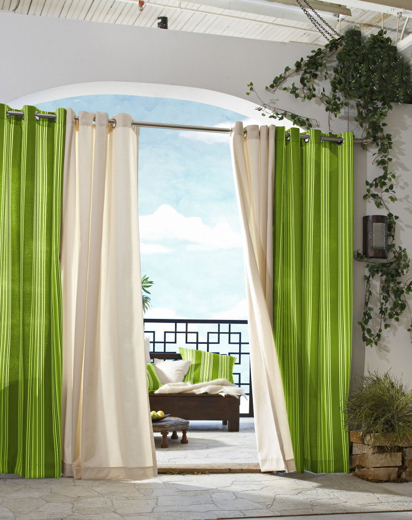 Green Curtains For Bedroom