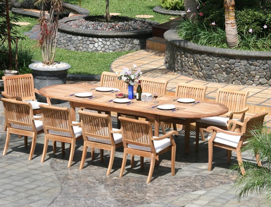 Outdoor Teak Dining Table