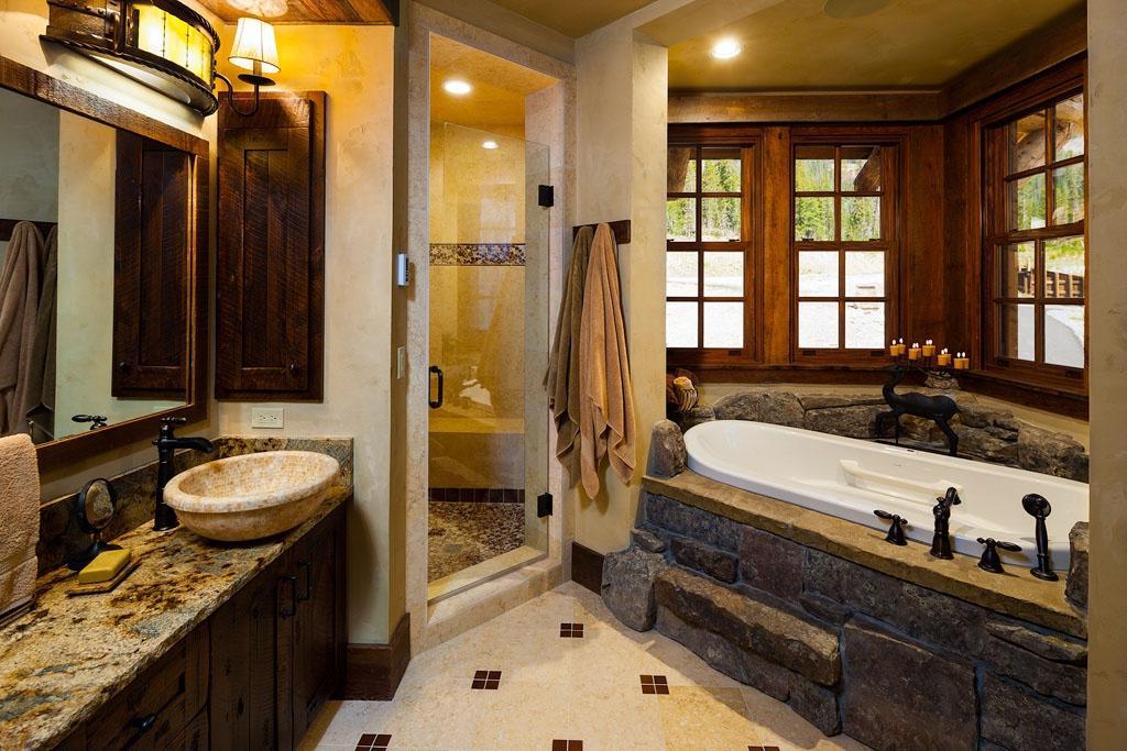 Rustic Bathroom Countertops