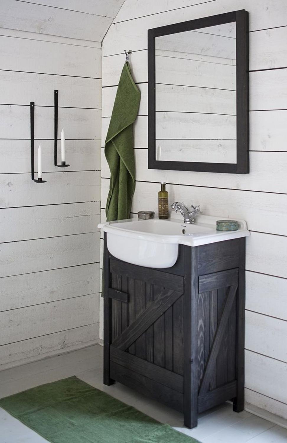 Rustic Bathroom Mirror Ideas