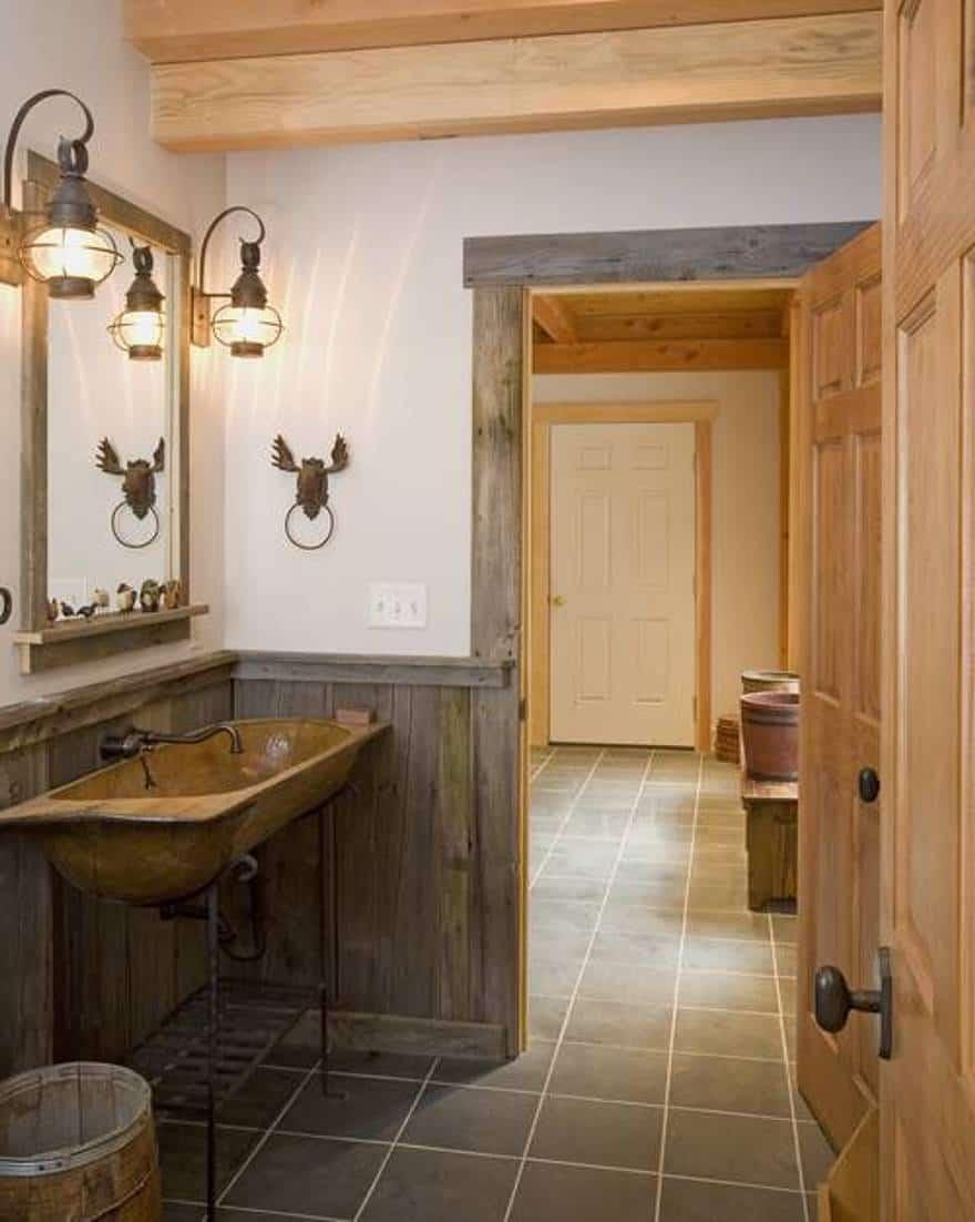 Rustic Bathroom Sink Ideas