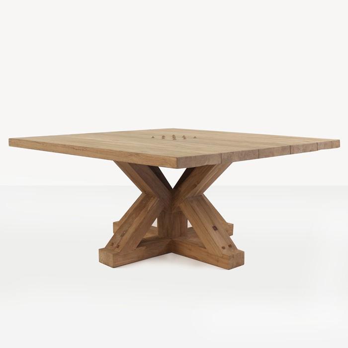 Square Teak Dining Table