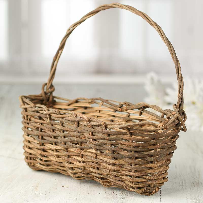 Wall Wicker Basket