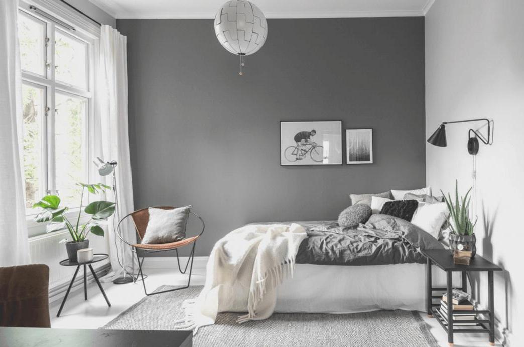 White Grey Bedroom Makeover Design Ideas
