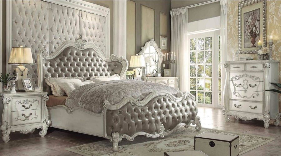 antique gray bedroom furniture design