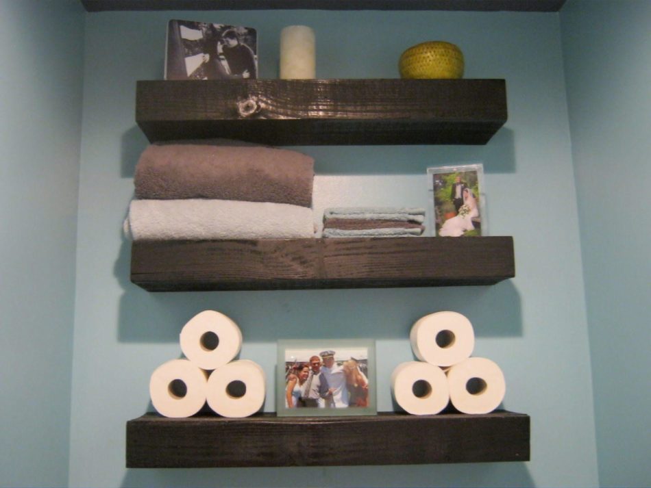 bathroom shelving ideas for towels