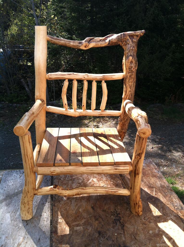 rustic outdoor rocking chairs