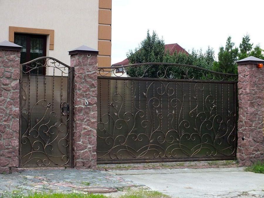 decorative forged gates