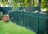 Private house’s fences – The stylish way to protect your home fences painted in green