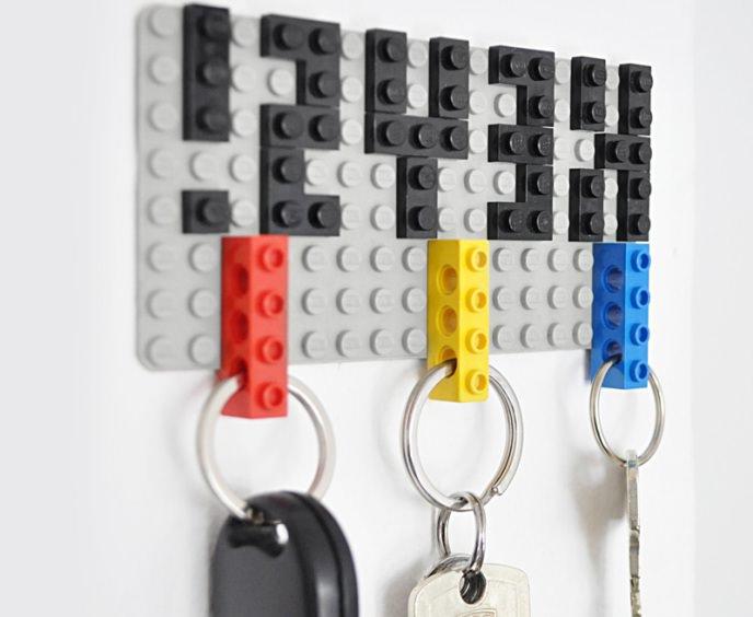 lego keyholder for the corridor