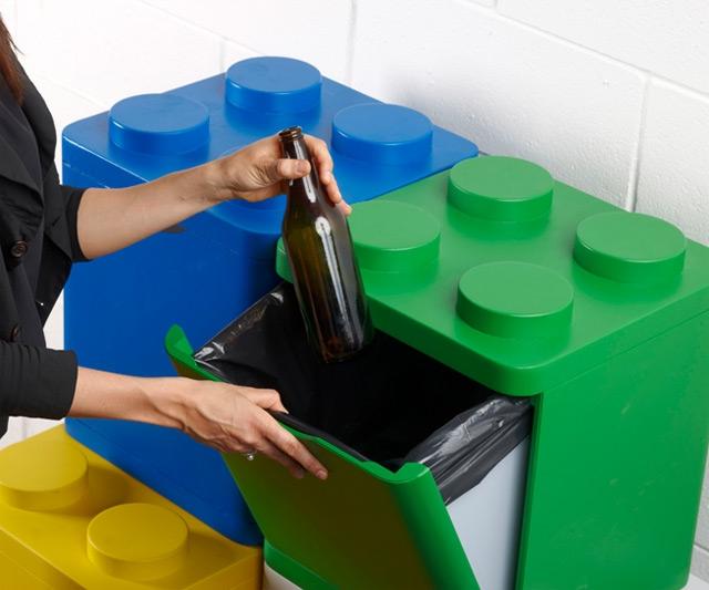 lego recycling bins for home