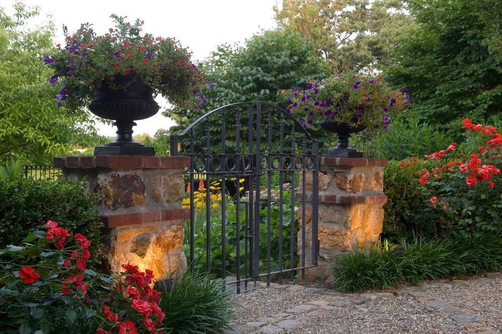 traditional forged gates