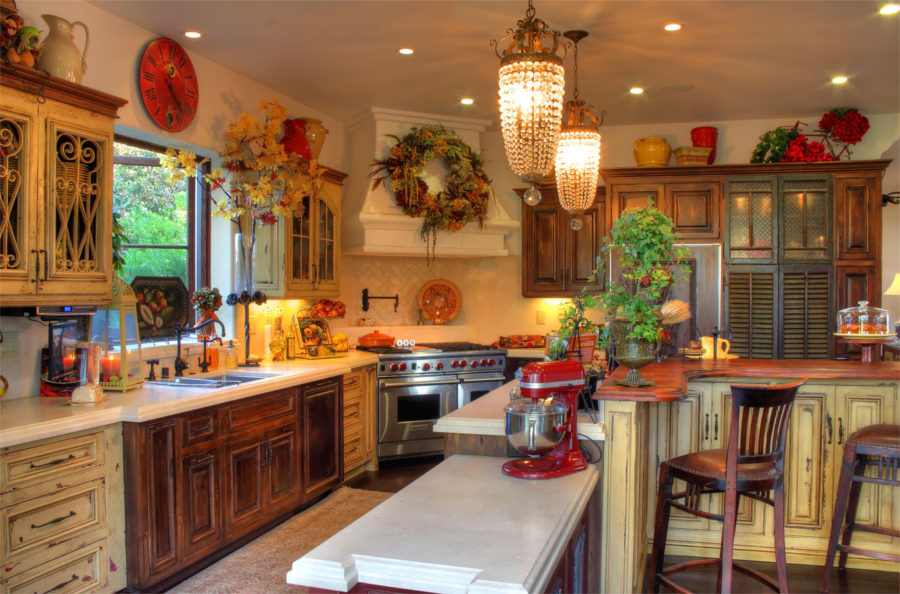 French Style Farmhouse Kitchen Design