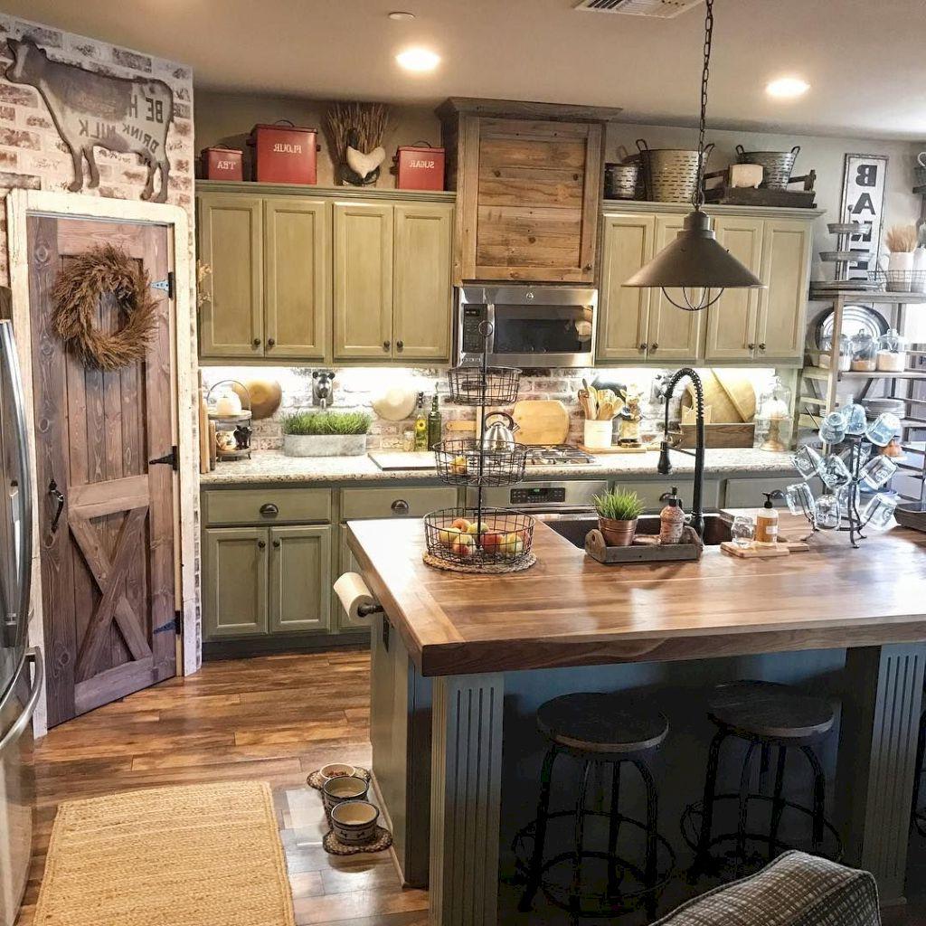 Rustic Style Farmhouse Kitchen Decor and Designs