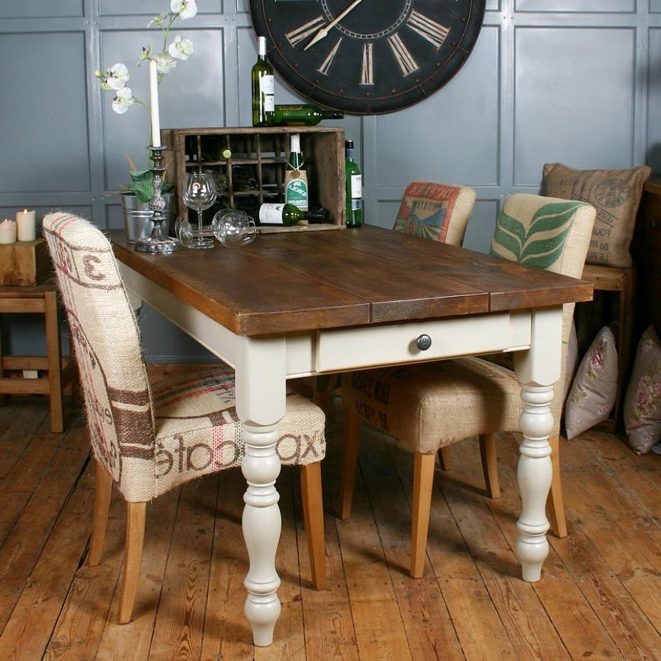 antique farmhouse dining table