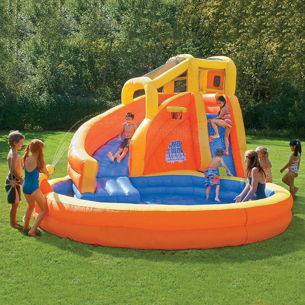 Inflatable pool for game center