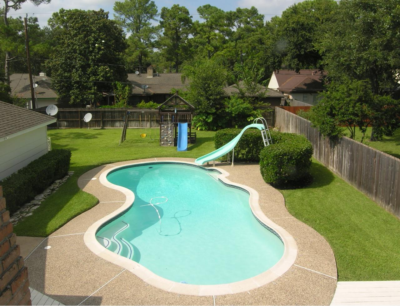 outdoor pool area designs