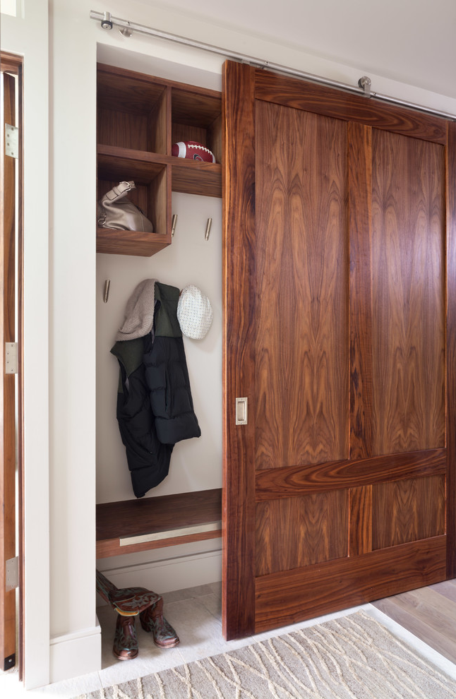 Built In Closet With Sliding Doors