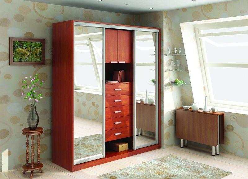 Modern Built In Wardrobe Design For Small Hall