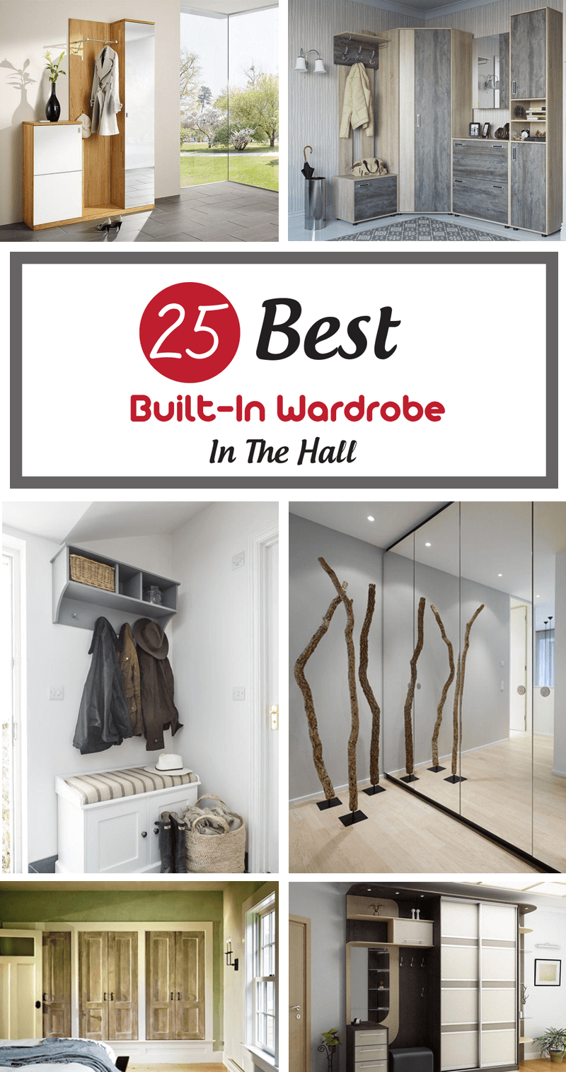 built in wardrobe in the hall