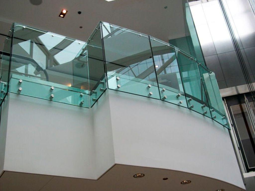 cheap glass railing