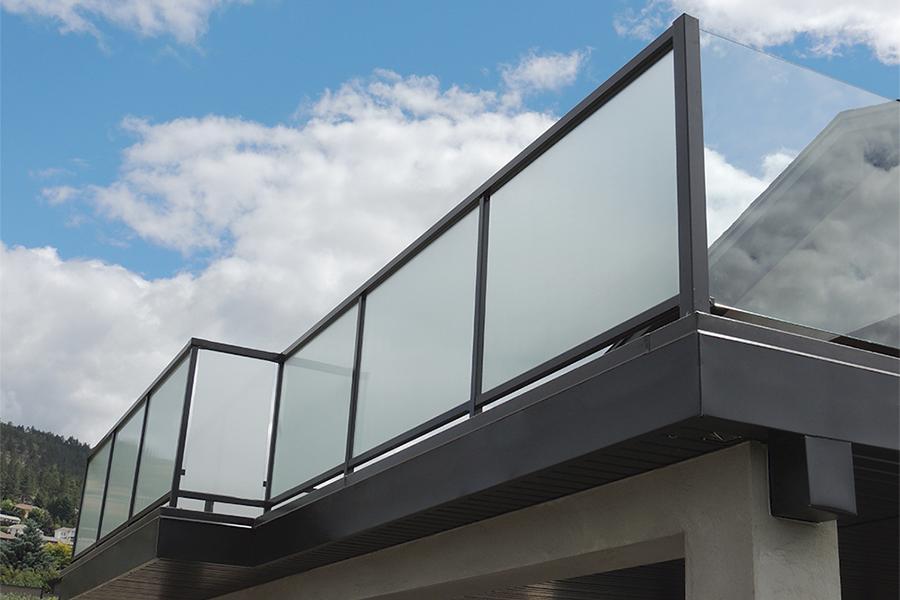 exterior glass railing systems