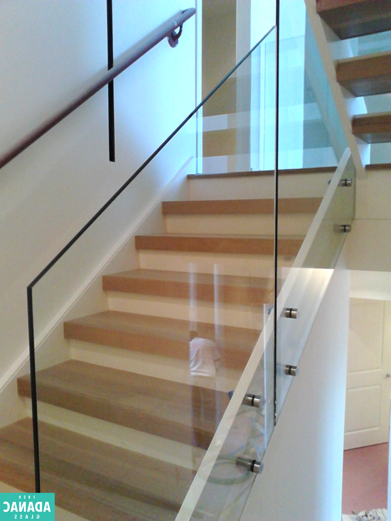 glass railings stairs