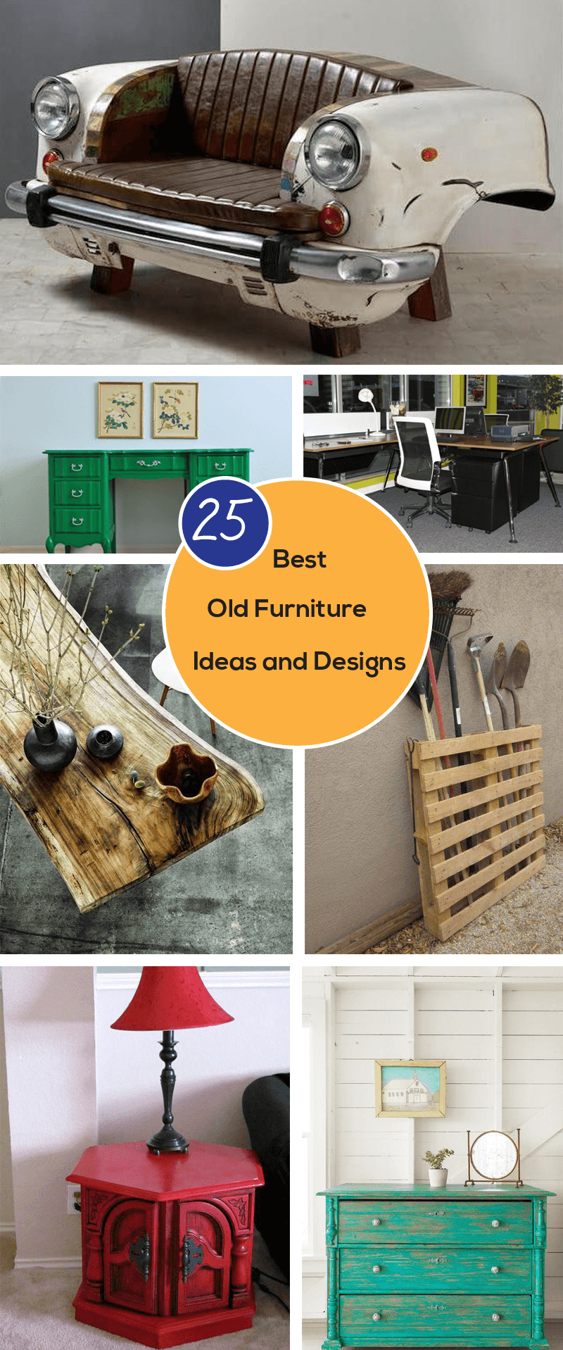 best old furniture decoration ideas