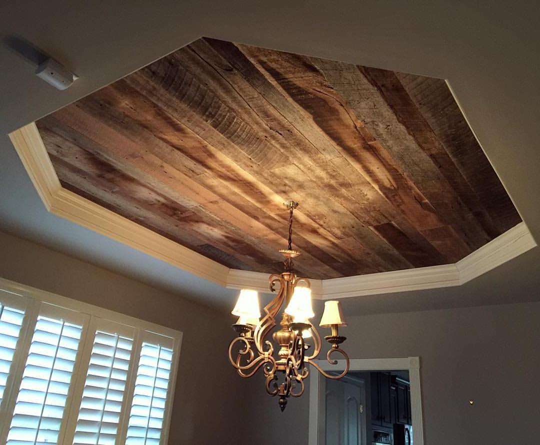 simple wood ceiling design