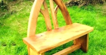 30 Wood Benches Ideas and Designs to Organize and Beautify Your Home Unique Benches For Garden