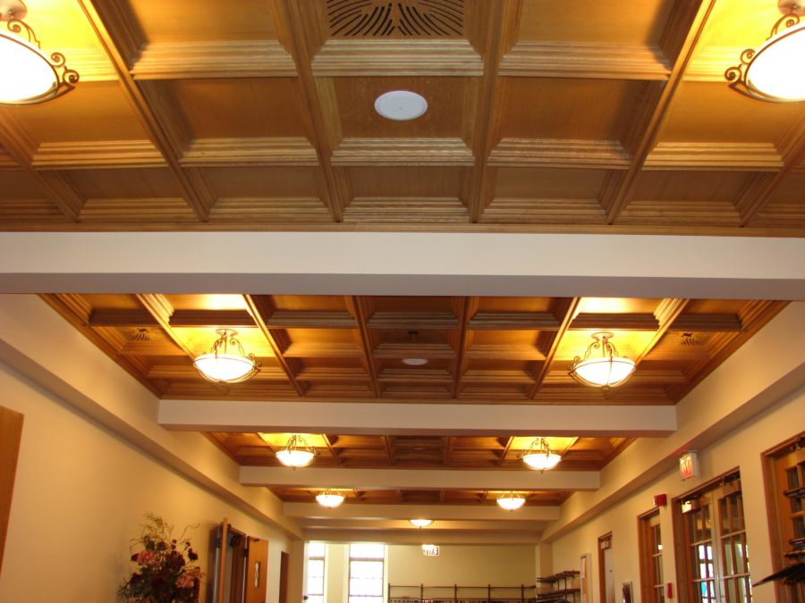 Wood Ceiling for church