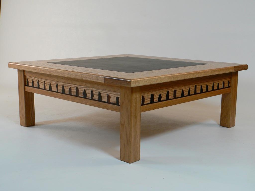 Large Wooden Coffee Table