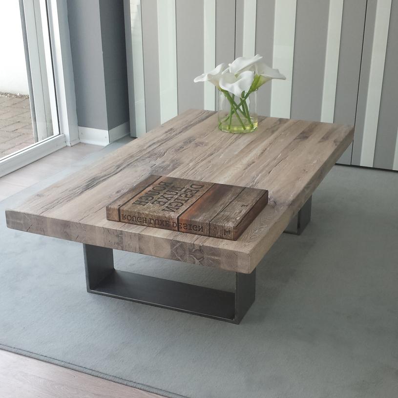 Oak White Wash Coffee Table