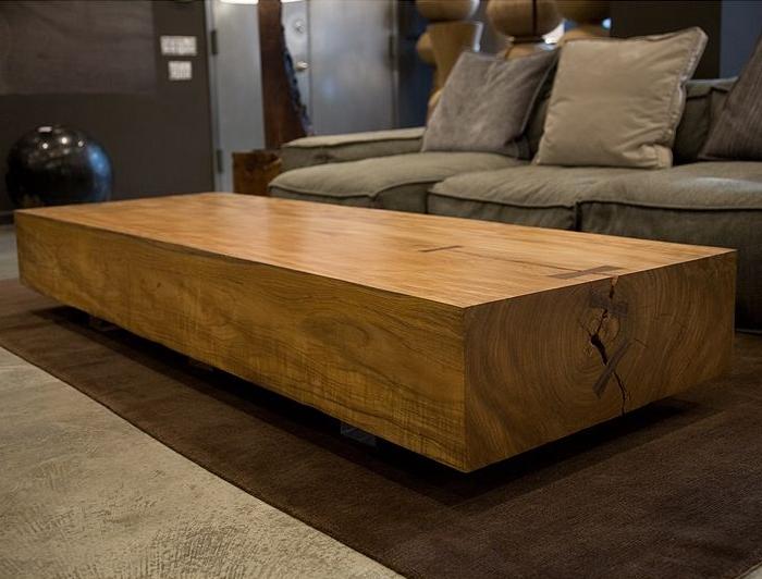 Real Wood Coffee Table