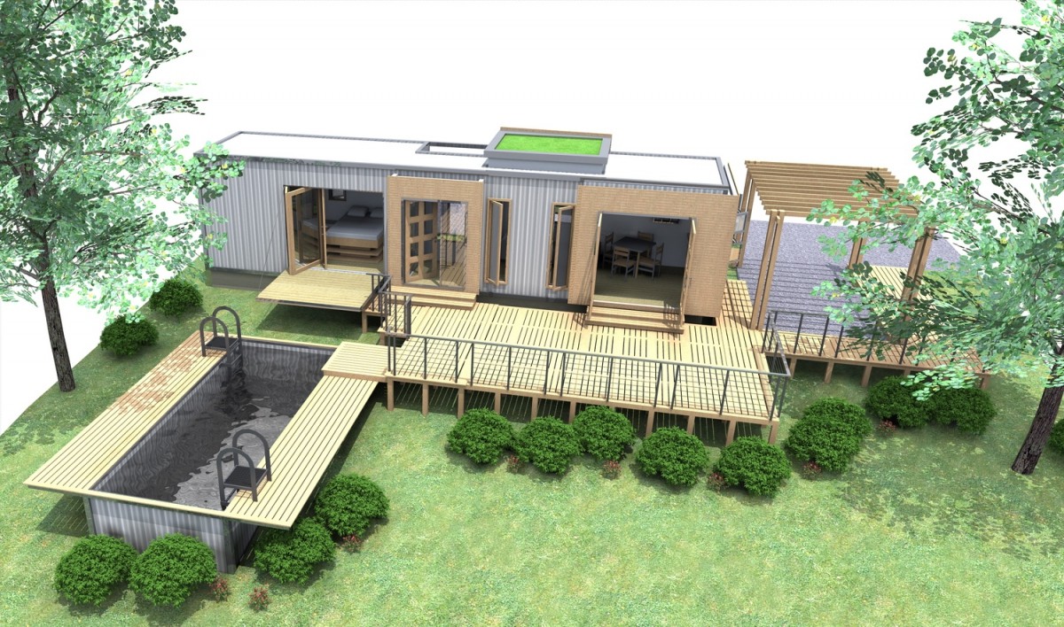 Storage Container Home Plans Inspirational I would soooooo live here Container Home Shipping House