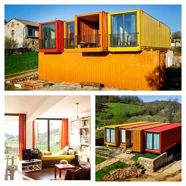 Storage Container home with barn ideas