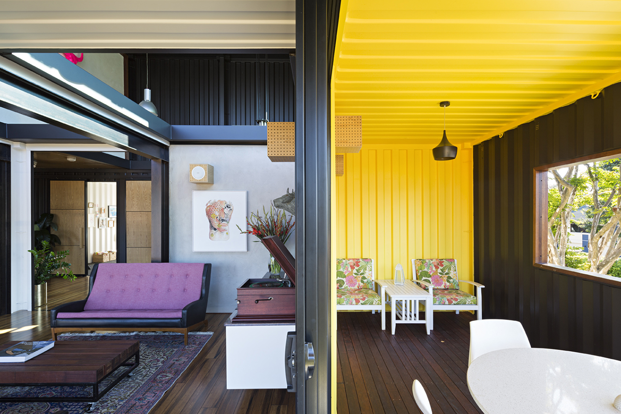 commercial shipping container interior ideas